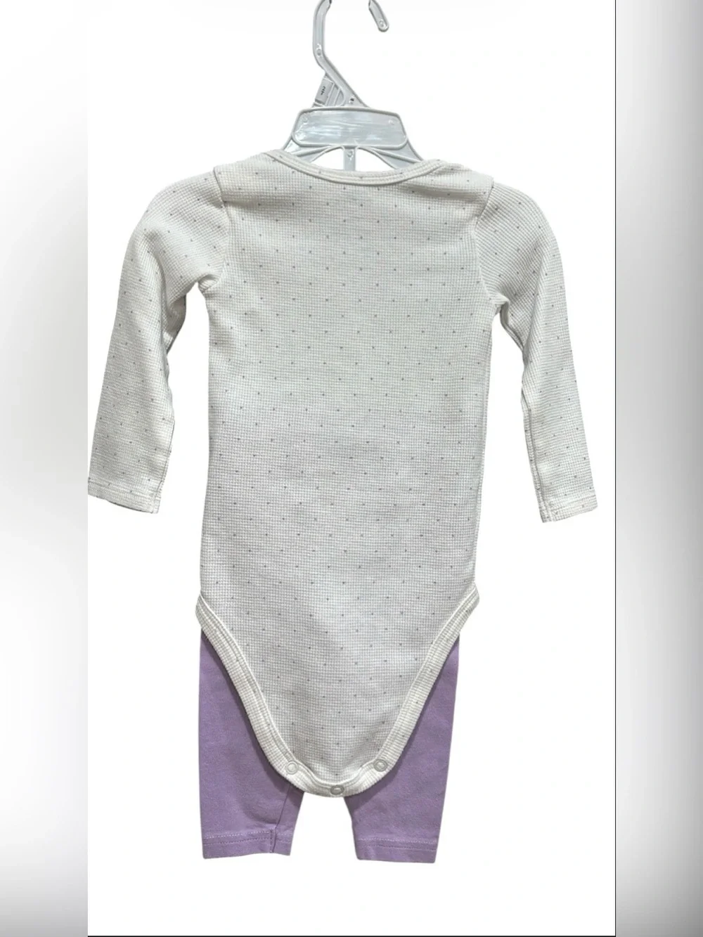 Carter's Toddler 3pc Plaid Sweatshirt, Long Sleeve Bodysuit and Leggings